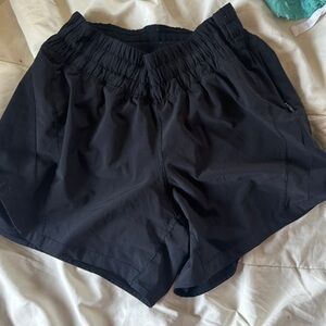 Women's Black lululemon shorts